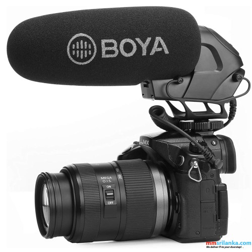 BOYA BY-BM3030 ON-CAMERA SHOTGUN MICROPHONE (6M)